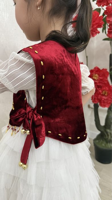 Қазақша киім тақиясымен қыздарға арналған!