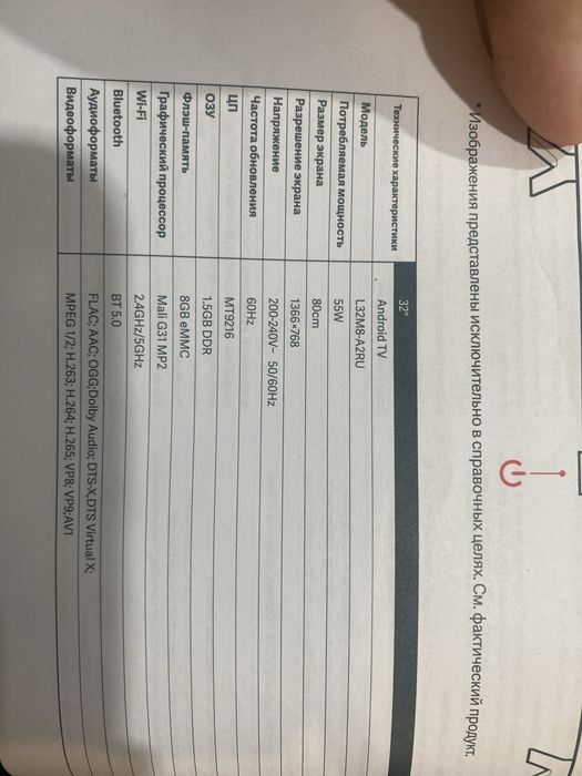 Продам телефизор ксяоми с документами