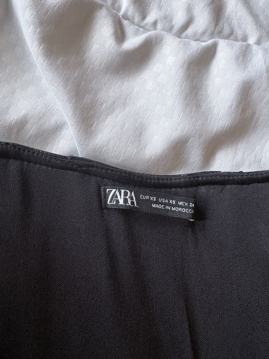 Кожена рокля на Zara