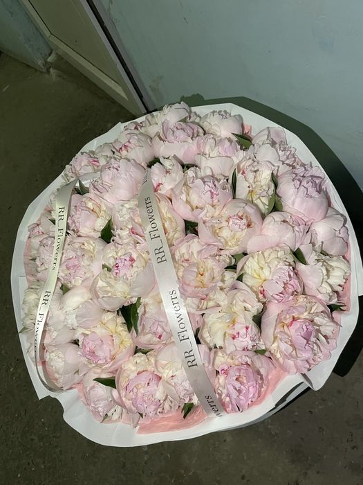 Букет новый 51 пионы