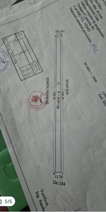 Teren de vanzare la pădurea Dragomiresti-Deal
