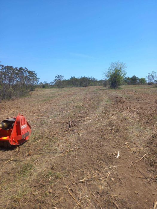 Почистване на парцели, услуги с мулчер и багер