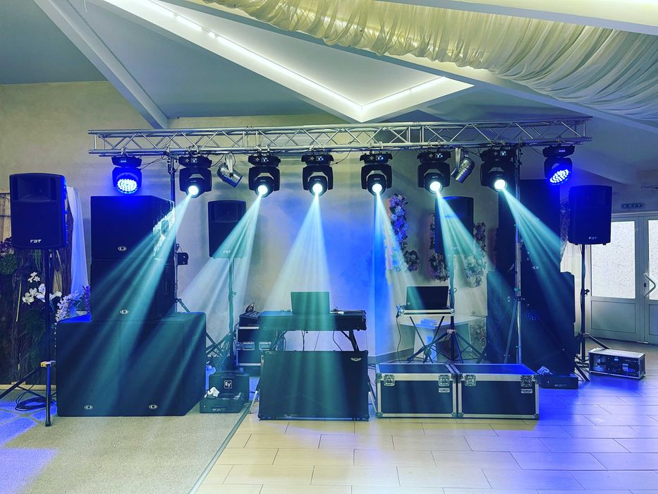 DJ, MC, Evenimente, Sonorizare, Scena, Fum greu, Schela de lumini