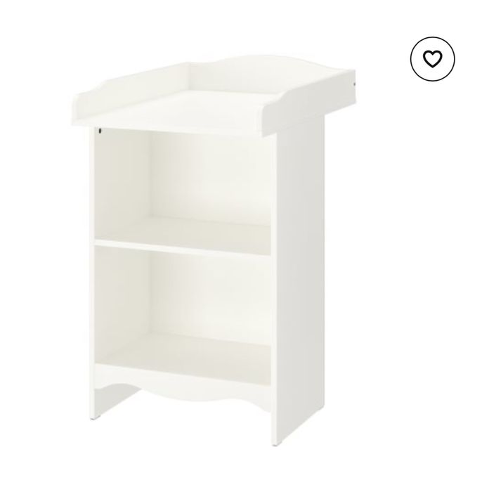 SMAGORA IKEA повивалник/ етажерка в бяло