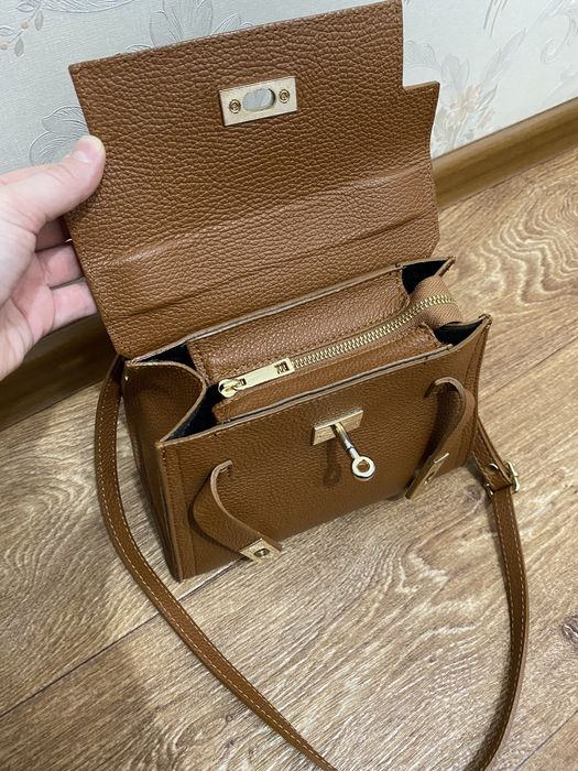 Сумка натуральная кожаная