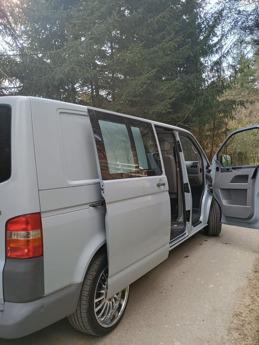 Volkswagen Transporter long +platforma 2 axe.