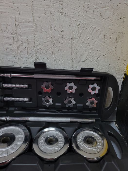 Набор гантелей в кейсе 60 КГ