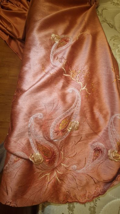 Набор покрывало и шторы