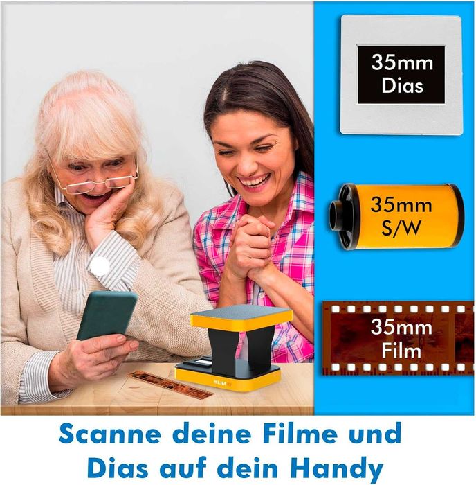 KLIM K2 – мобилен филмов скенер за 35 mm, негативи и дигитализация