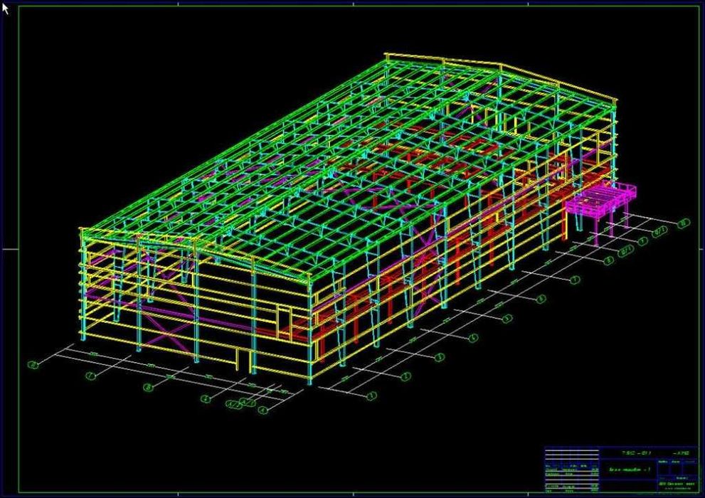 Проектирование КЖ, КМ, КМД.