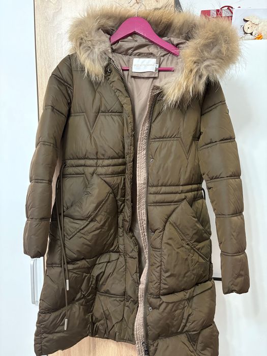 Зимно яке - дълго с пух