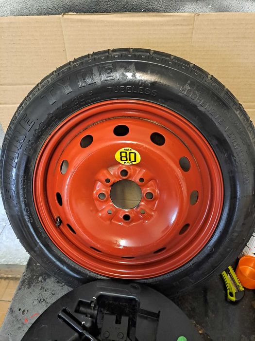 Roata de rezerva Slim Kit Pana Fiat 500