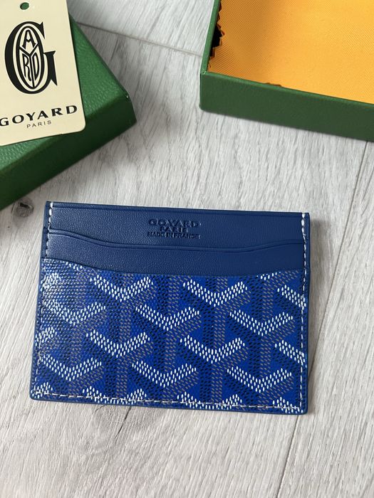 Cardholder Goyard Blue