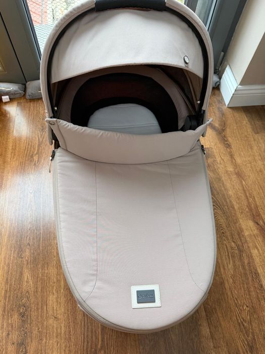Landou Cybex Mios Platinum Cozy Beige ca nou