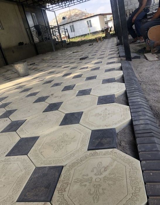 Укладка брусчатка