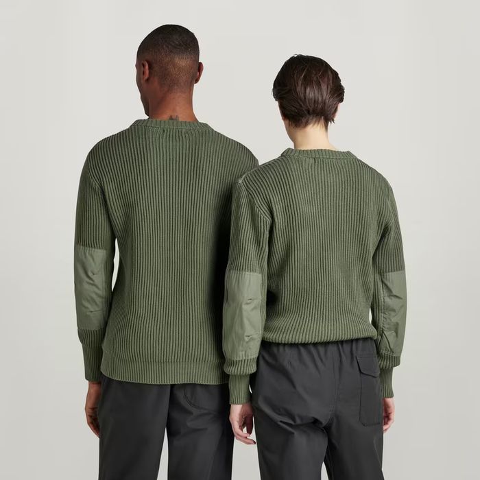 Оригинален пуловер G-Star Raw Army S XXL нов мъжки суичър карго блуза