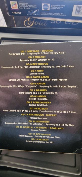 Set cd-uri muzica clasica 50 Cd set