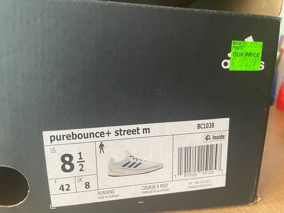 Adidasi Adidas purebounce street + barbati, noi cu eticheta