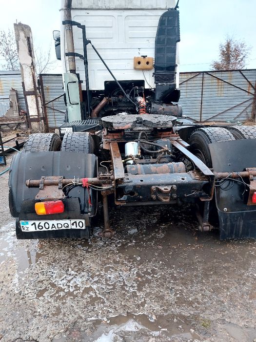 Маз тягач 7511 в работе