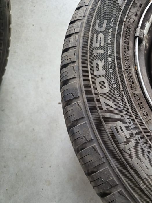 2 anvelope All Season Nokian 215 70 15 C ca și noi // Dot 2024