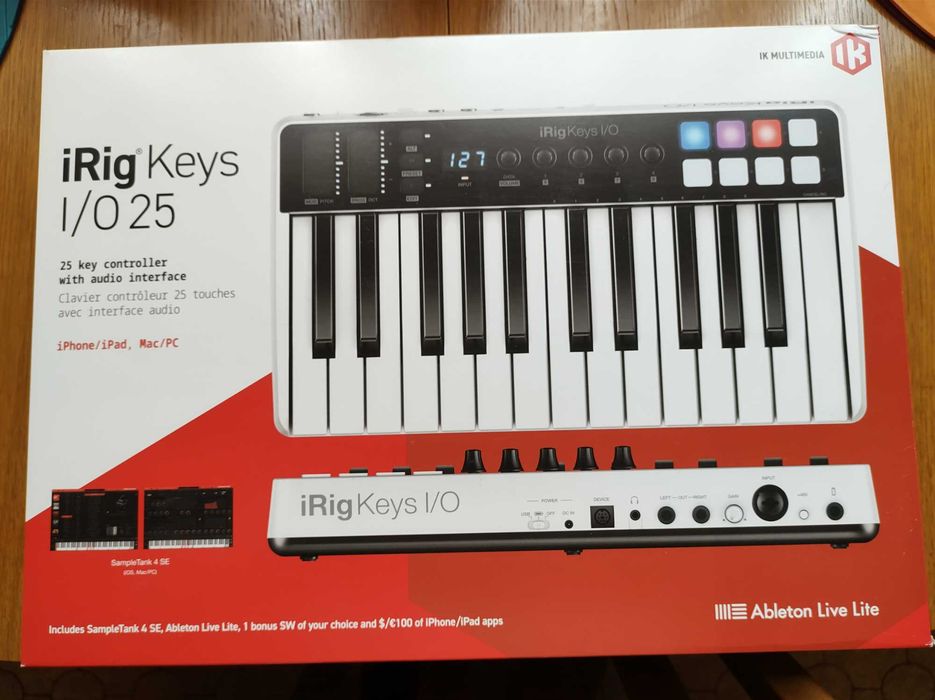 IK Multimedia iRig Keys I/O 25