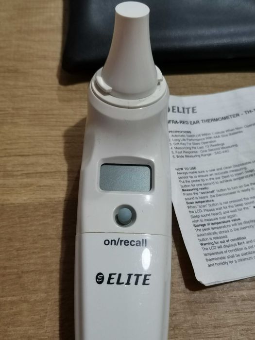 Инфрачервен Eлектронен термометър за ухо 15 лв