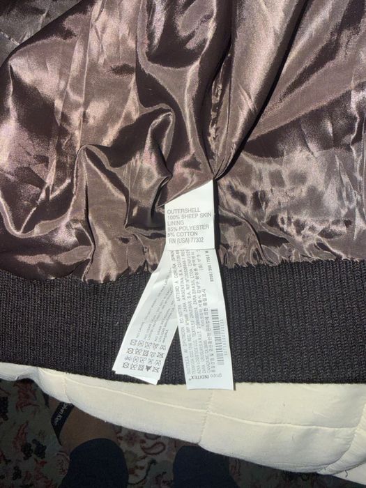 Кожаная мужская куртка Zara