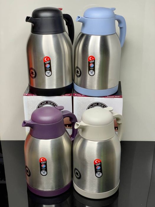 Turkiya termos 
24soat
  2 Litr
Sifati zo'r 1 sutka issiq ushab beradi