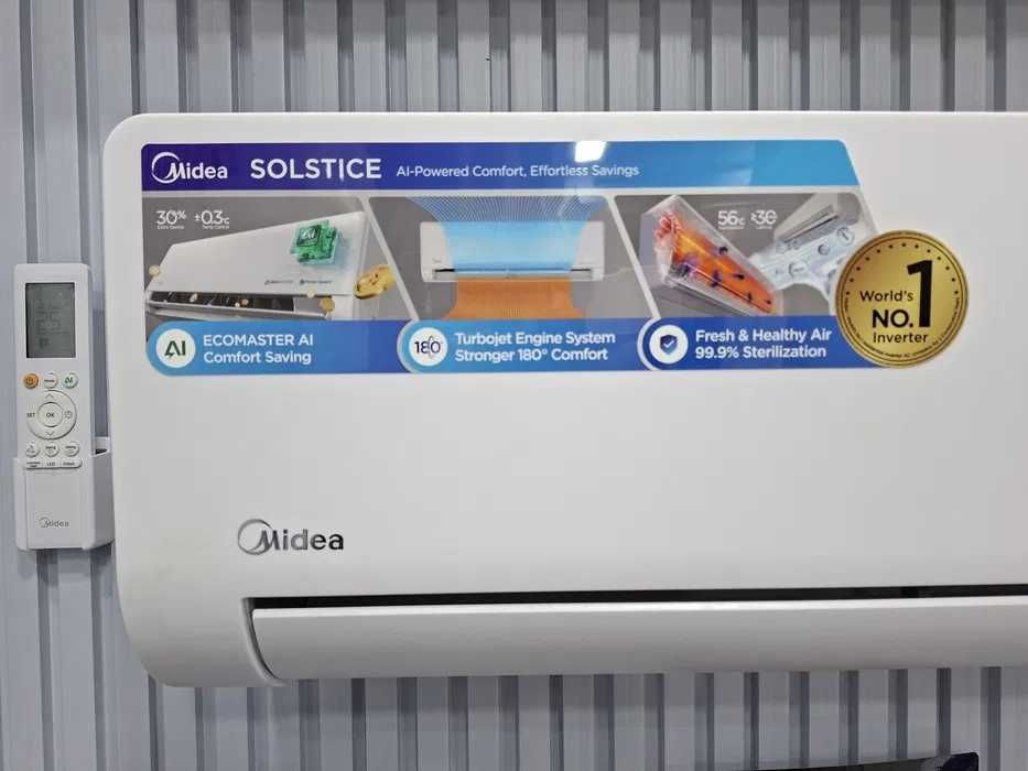 Кондиционер Midea Alba Pro Ai Inverter Wi-Fi Белый 7/9/12/18/24 BTU