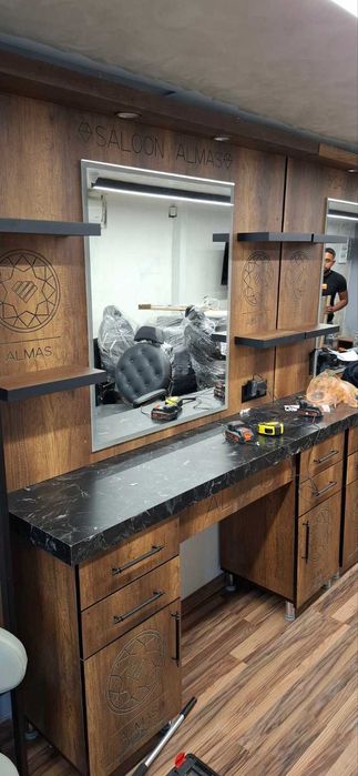 барбер шоп работно място