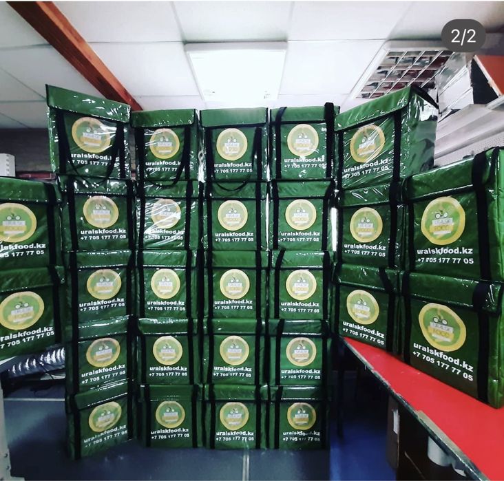 Термосумки для курьеров. Термосумки для доствавки.