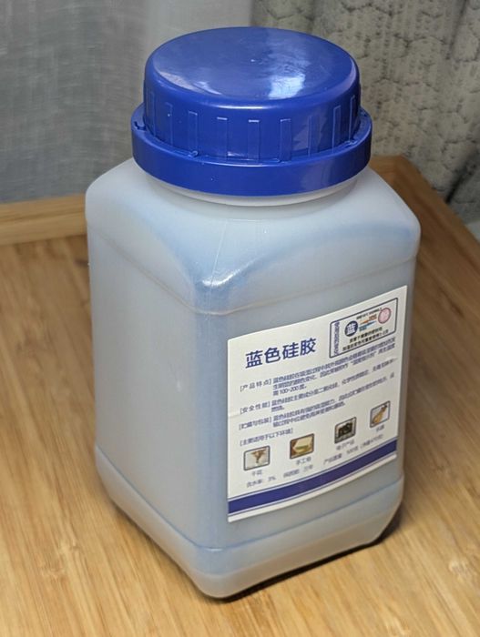 Silica gel albastru 500g reutilizabil, desicant anti-umezeală