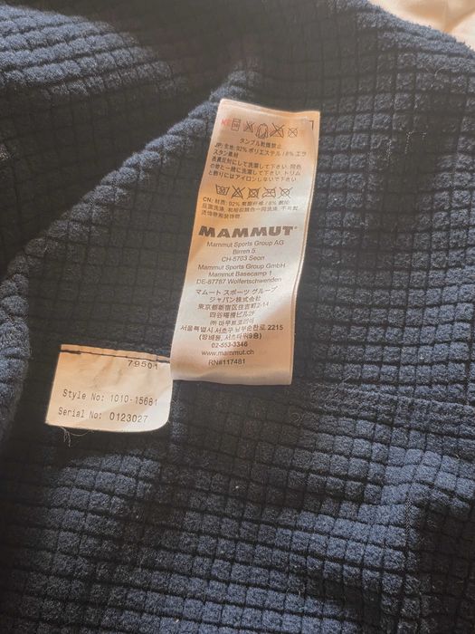 Mammut Polartec Fleece Windproof Мъжко Яке Туризъм Ежедневно Раз.M