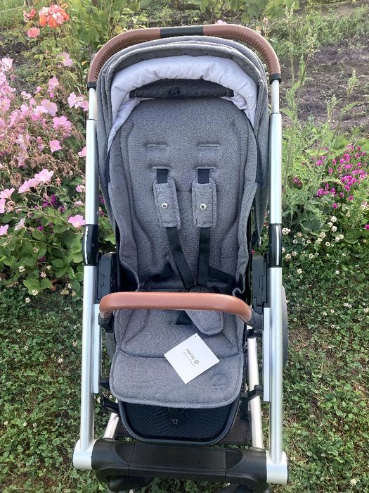 Бебешка количка Mutsy i2 (с 11 компонента) Heritage bright blue/stone