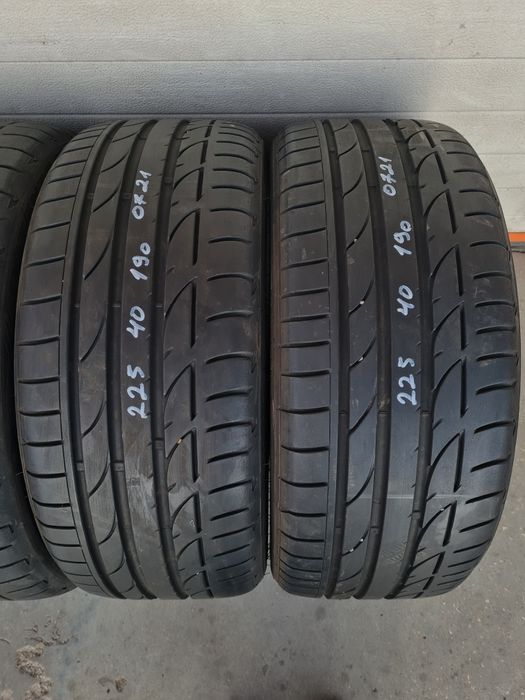 Летни гуми 4 броя BRIDGESTONE Potenza S001 225 40 R19 дот 0721