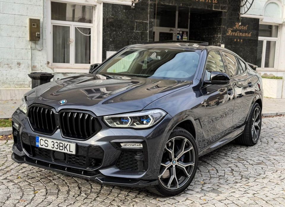 Lip / Prelungire Bara Fata Model Max BMW X6 G06 OZN  Non Facelift M Pachet