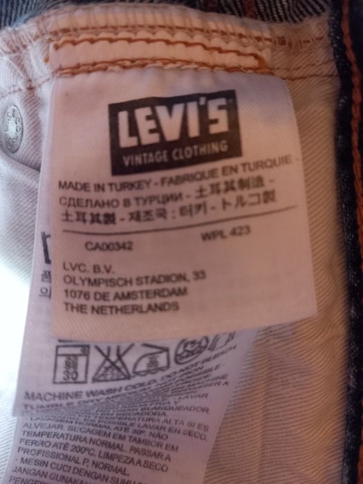 Нови мъжки дънки Levi Strauss
