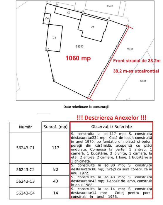 Vând casă spațioasă și gospodărie completă în Loc.Dealu, Jud.Harghita