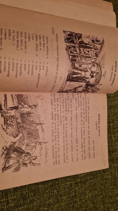 Manual de limba romina 1958 clasa V-a pentru scolile cu predare in lim