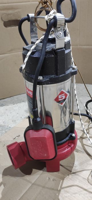 Фекальный насос Зубр