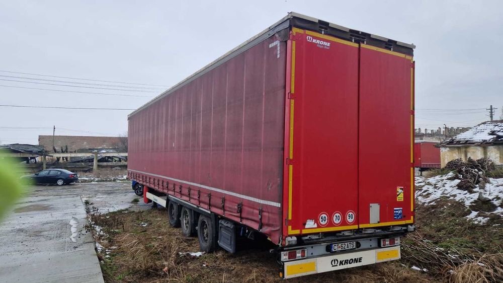 Semiremorca prelata Krone Mega Liner