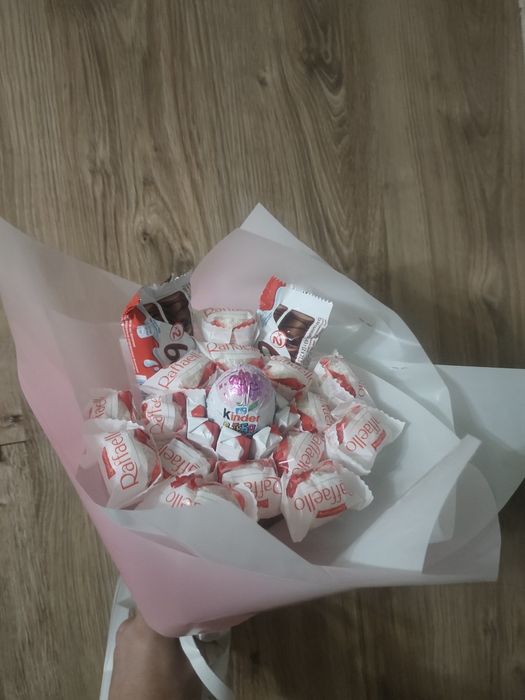 Сладкий букет своими руками