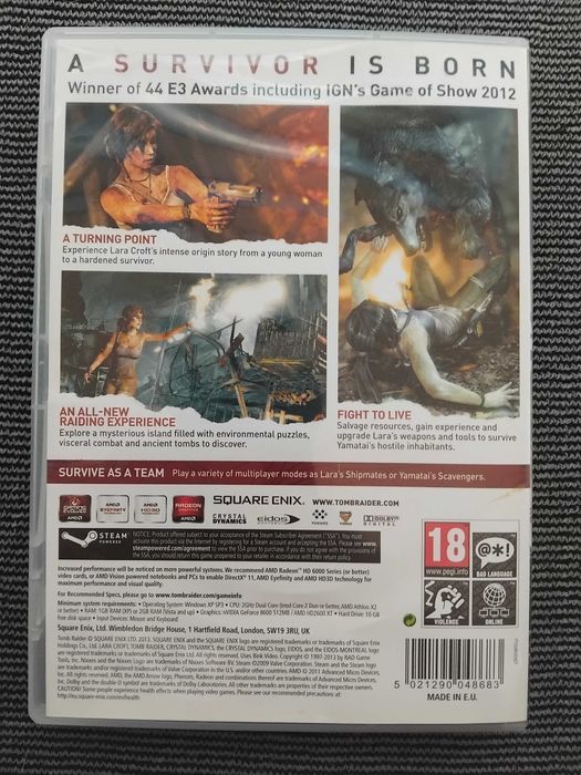 Tomb Raider оригинална компютърна игра / PC Game