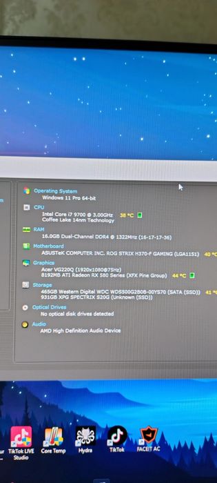 Pc gaming i7 9700