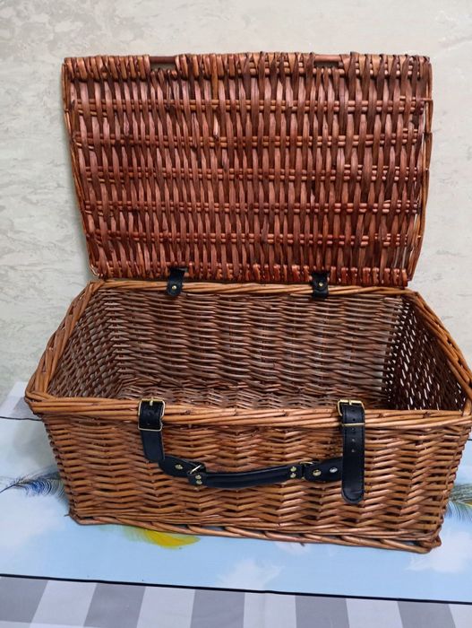 Срочно Плетёный чемодан ручная работа ива