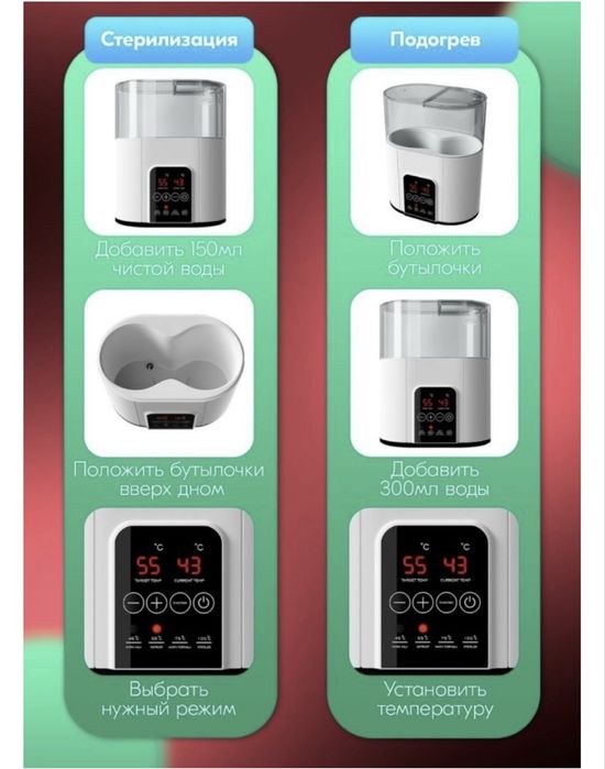 Подогреватель стерилизатор