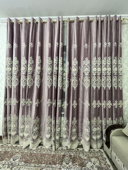 Шторы с тюльем
