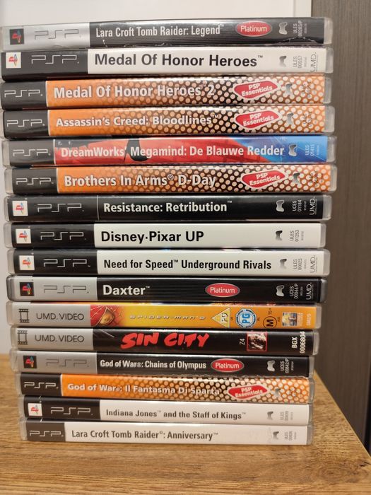 Psp Fat (Phat)+17jocuri+2 filme
