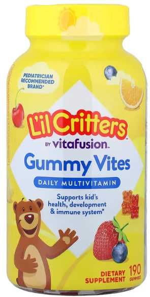 мультивитамин детский Lil Critters 180шт 01/2027