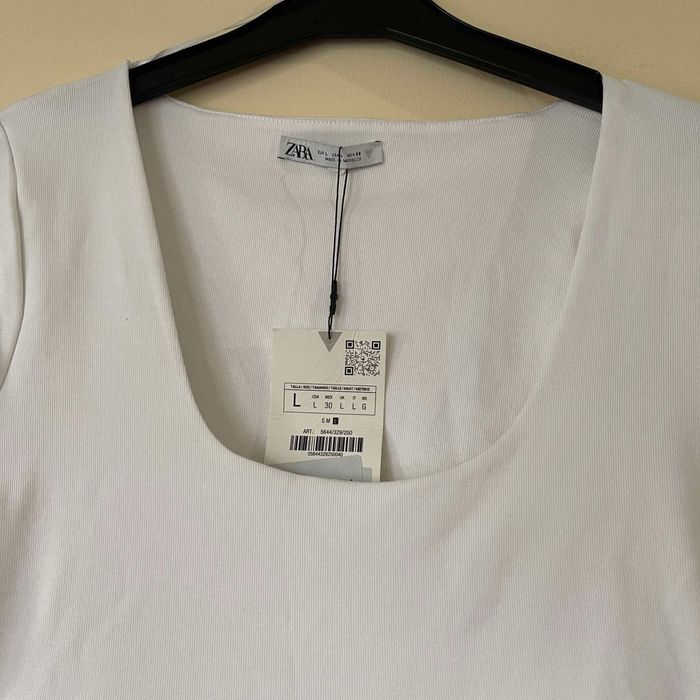 Дамска бяла блуза Zara